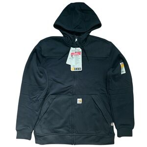 New Carhartt FR Flame Water Resistant Relaxed Fit Fleece Full Zip Jacket For Men